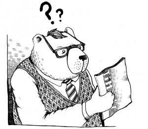 ours perplexe Timult
