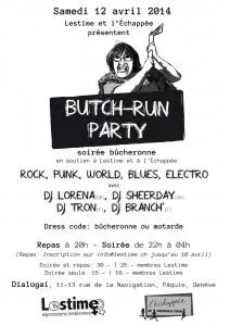 Butch-Run Party - soirée bûcheronne
