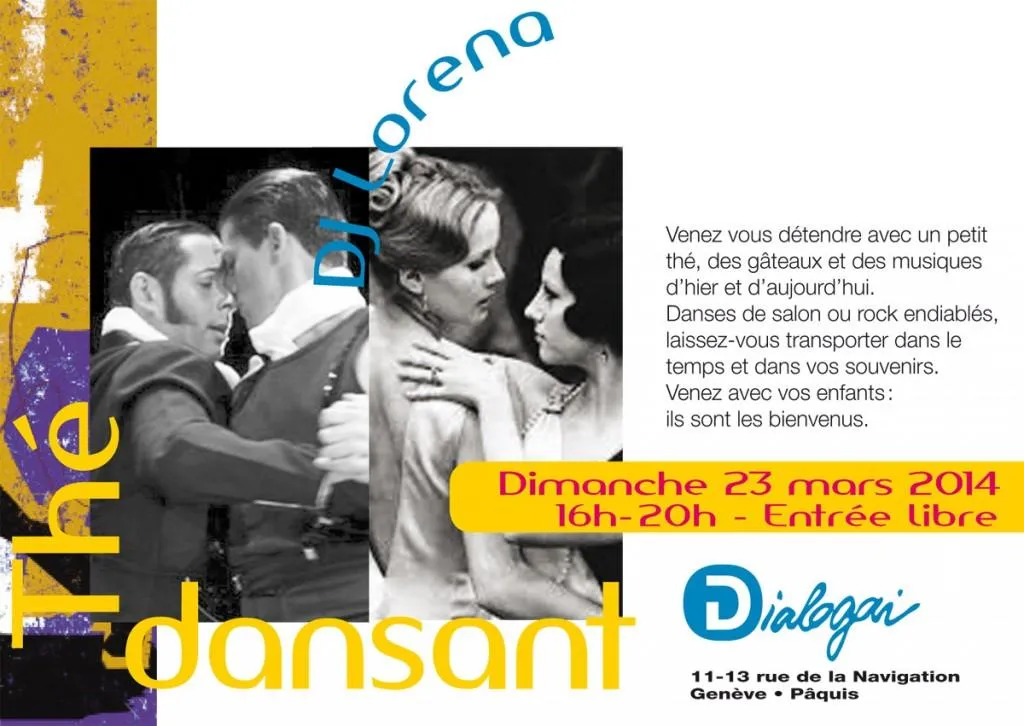 Thé Dansant avec Dj Lorena, 23 mars 2014