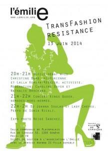 TransFashion Resistance - Flyer