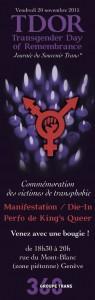 TDOR Transgender day of Remebrance