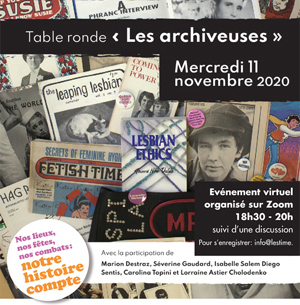 Table ronde « Les archiveuses »