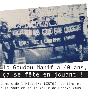 La Goudou Manif a 40 ans, ça se fête en jouant !