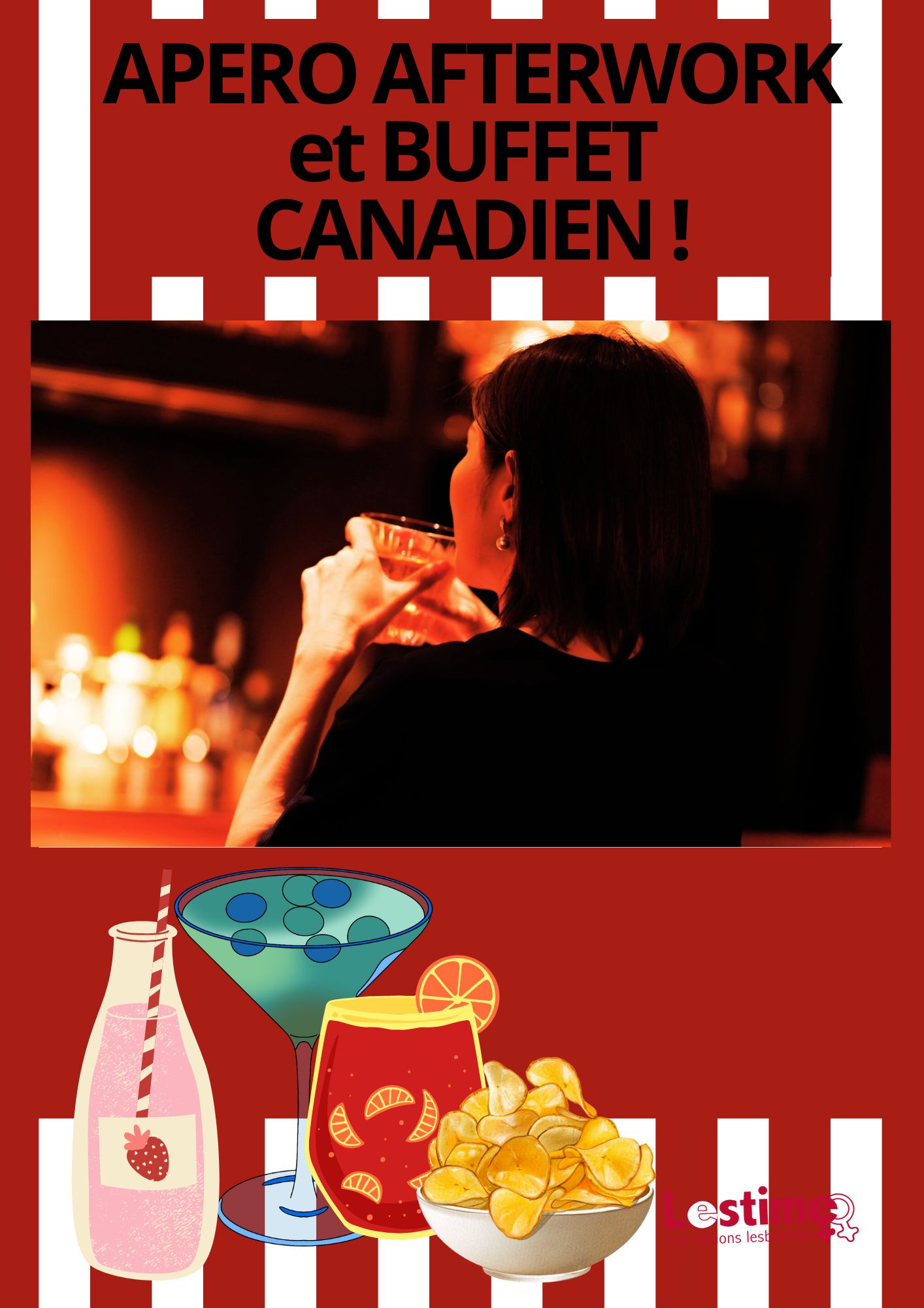 APERO AFTERWORK et BUFFET CANADIEN