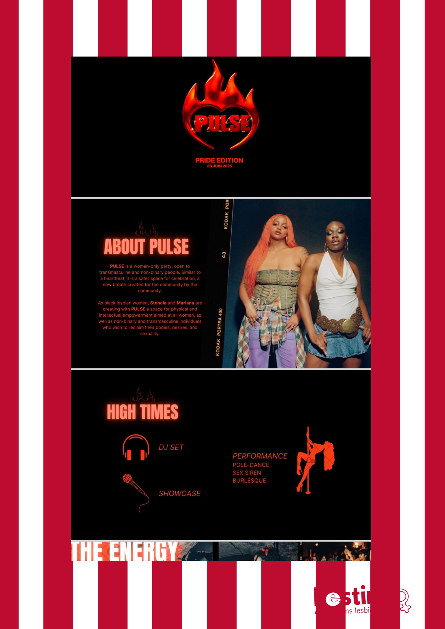 GENEVE: ART, CULTURE ET MILITANTISME AU FEMININ QUEER AVEC PULSE WOMEN ONLY