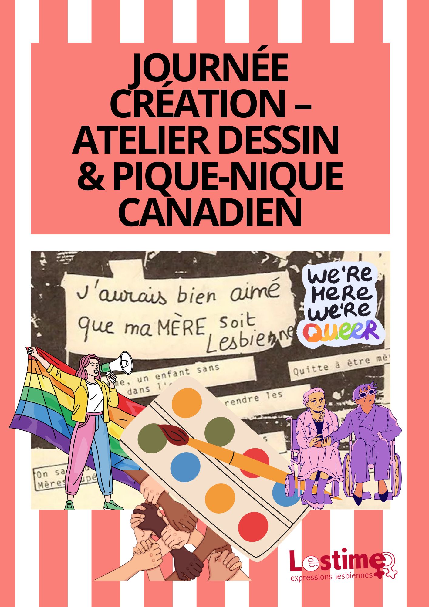 JOURNÉE CRÉATION – ATELIER DESSIN & PIQUE-NIQUE CANADIEN AVEC BIRGIT