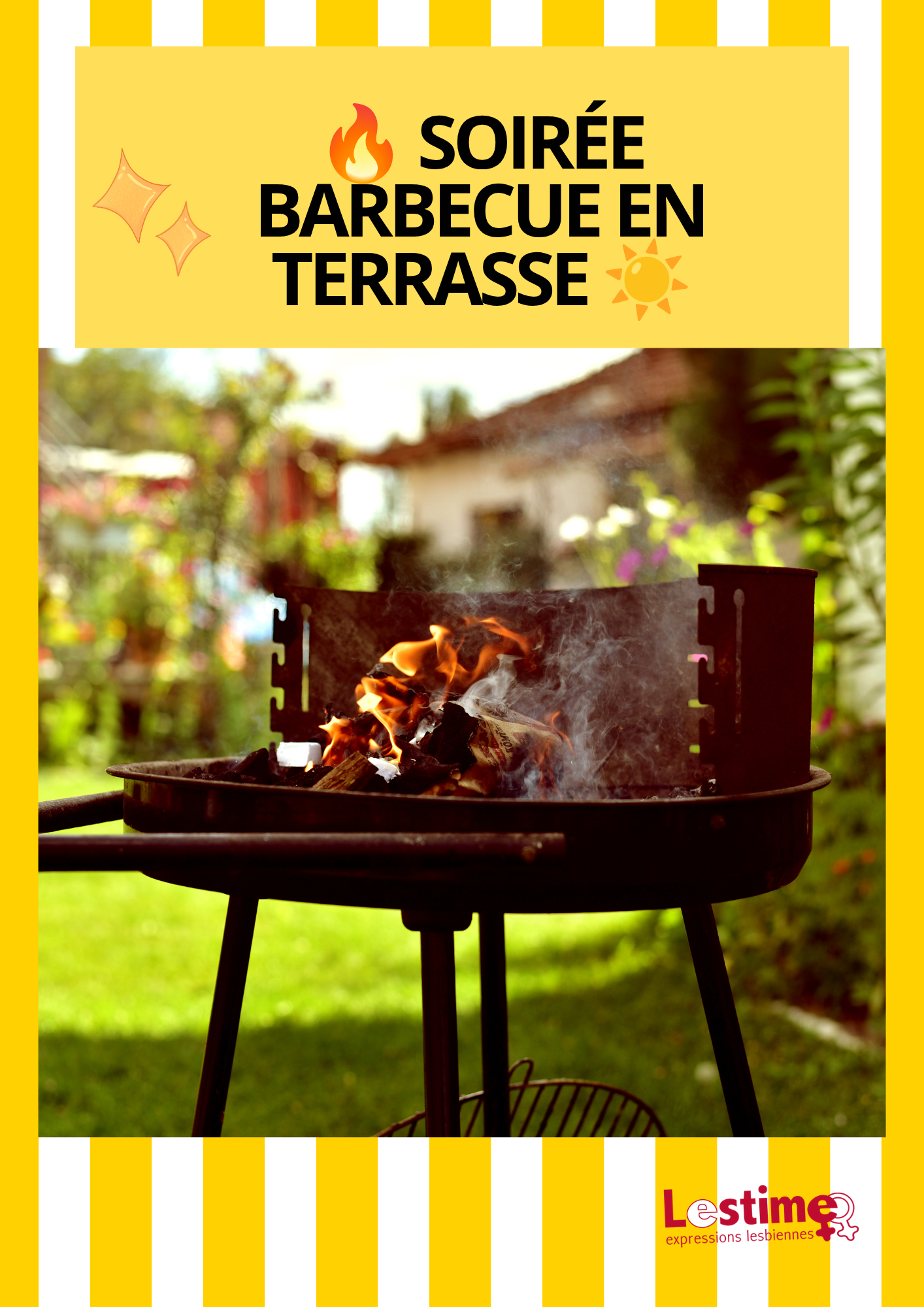 SOIRÉE BARBECUE EN TERRASSE ☀️