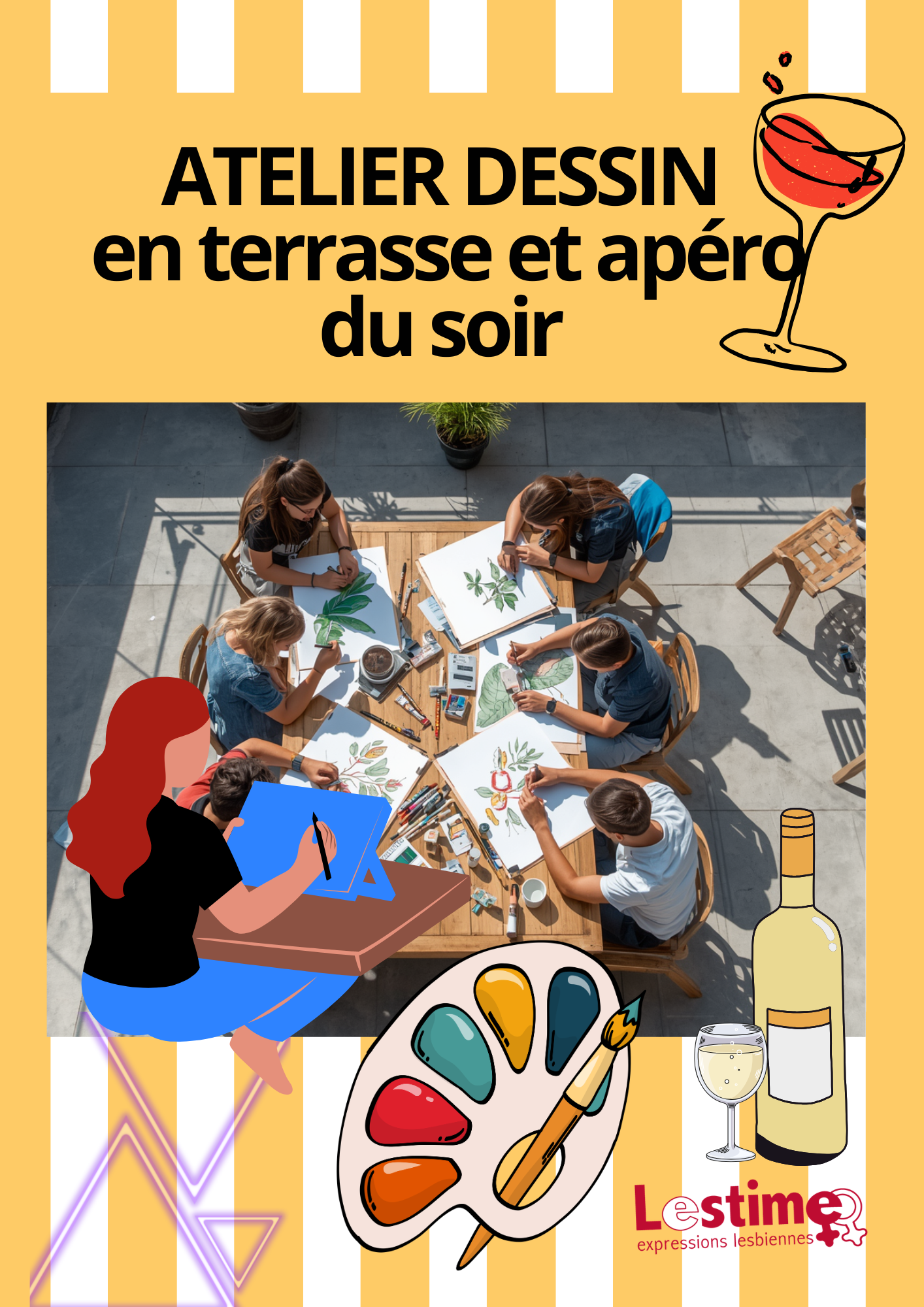SOIREE DESSIN et APERO !