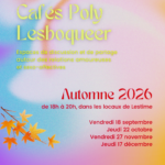 Café Poly Lesboqueer – nouvelles date pour la rentrée 2026