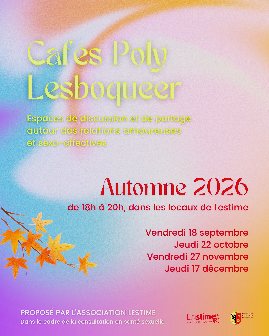 Café Poly Lesboqueer – nouvelles date pour la rentrée 2026