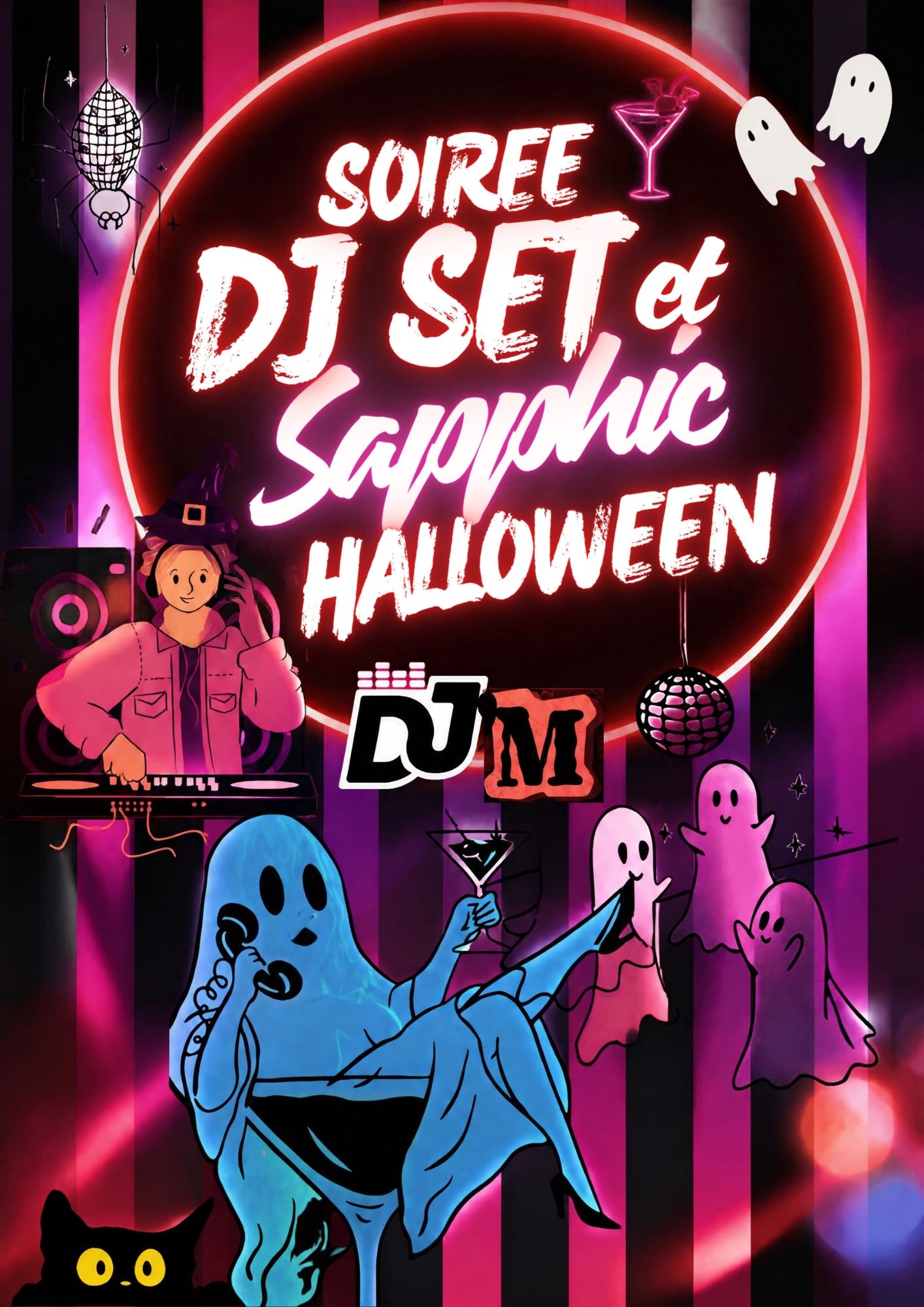 SAPPHIC HALLOWEEN x DJ M 🕸️