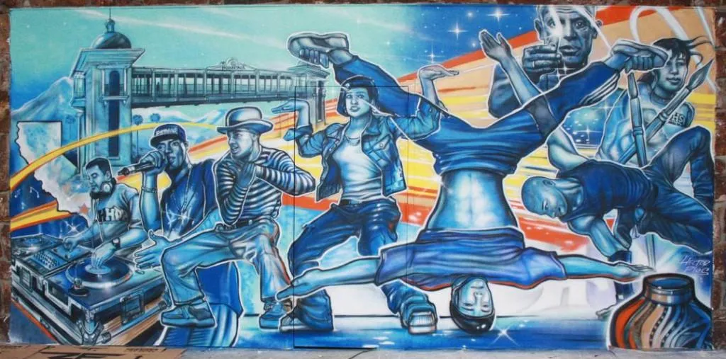 4 disciplines du Hip-Hop, graffiti