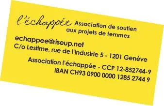 Adresse l'Echappée