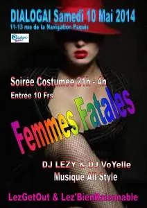 Soirée costumée Femmes Fatales