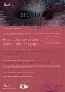 Cycle de conférence "Minorité sexuelles, sortir des préjugés"