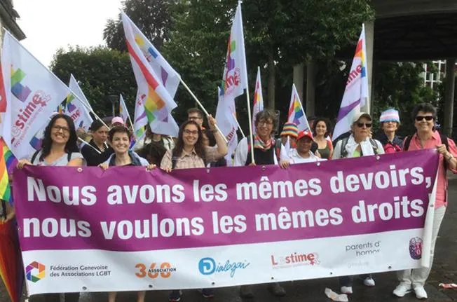 Pride Ouest Bern – Venez défiler avec Lestime !